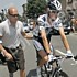 Frank Schleck pendant la deuxime tape du Tour de France 2009
